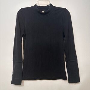 Intimately Free People Mock Neck Long Sleeve Top Basic Layer